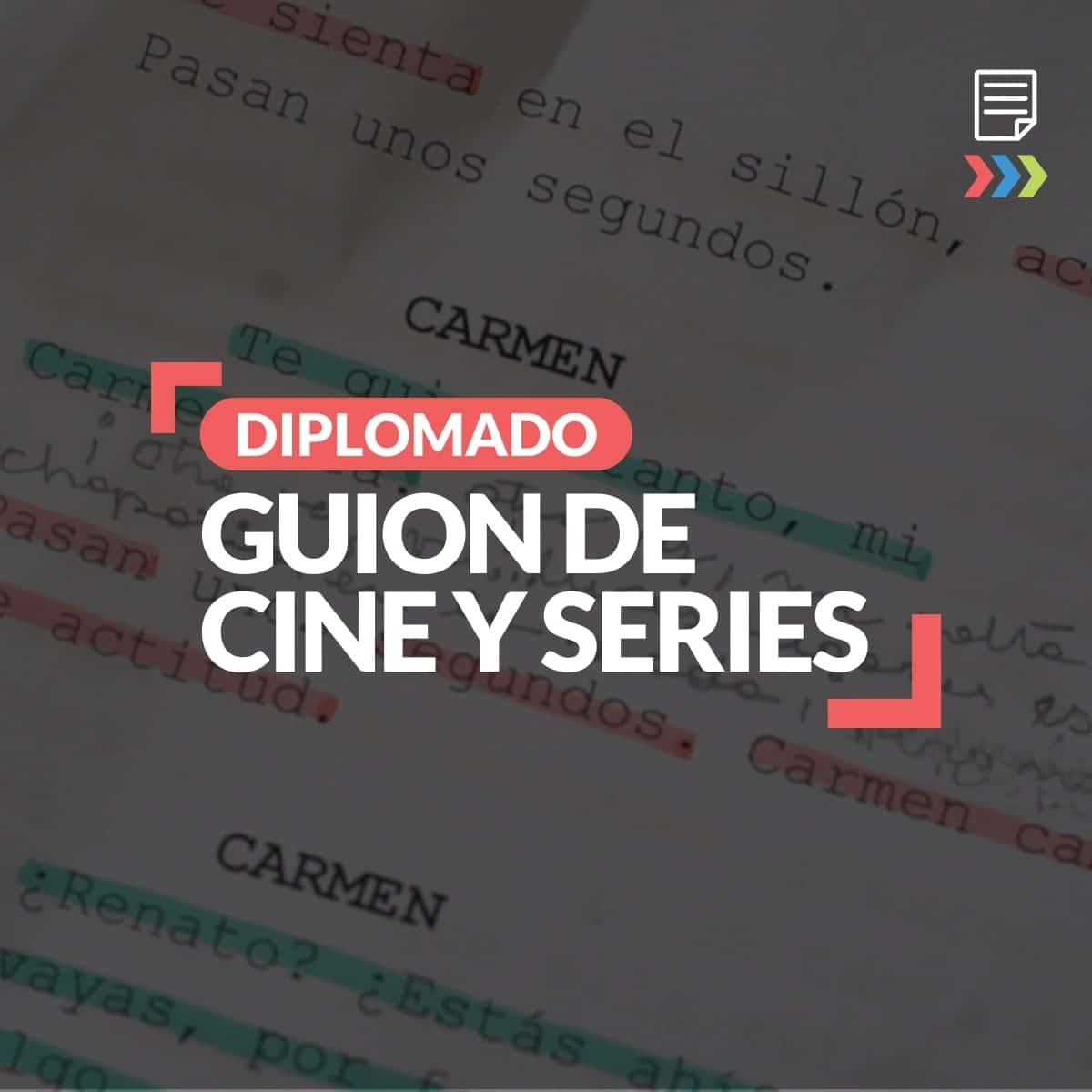 Diplomado de Guion de Cine y Series